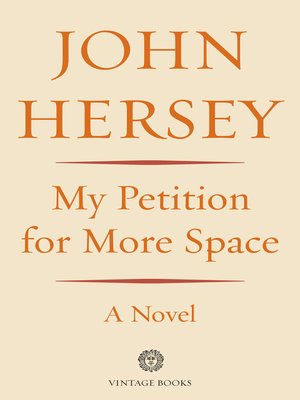 cover image of My Petition For More Space